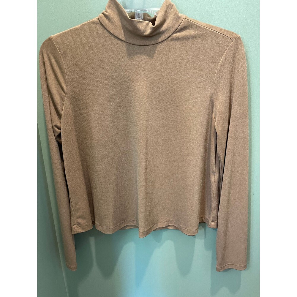 Forever 21 brown turtleneck top